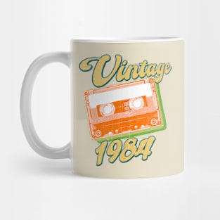 Vintage 1984 Retro Cassette Mug